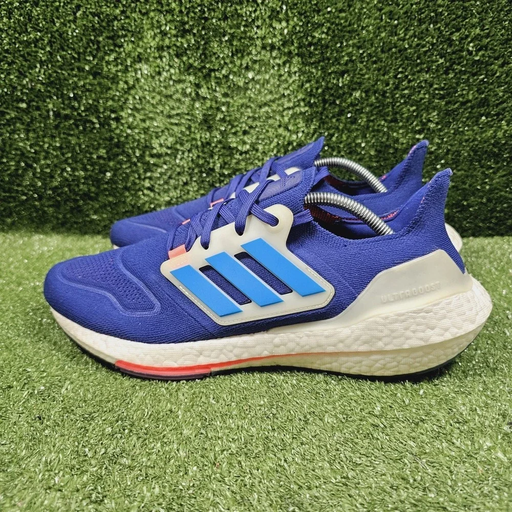 Adidas‎ Ultraboost 22 Legacy Indigo Blue Athletic Sneakers Mens Size 10.5